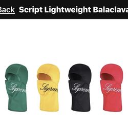 supreme Face Mask Balaclava 