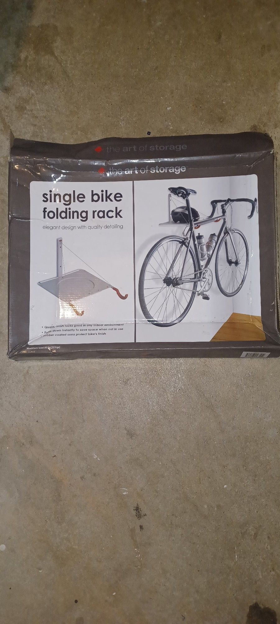 New Single Bike Folding Rack