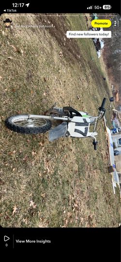Kawasaki 110 pit bike