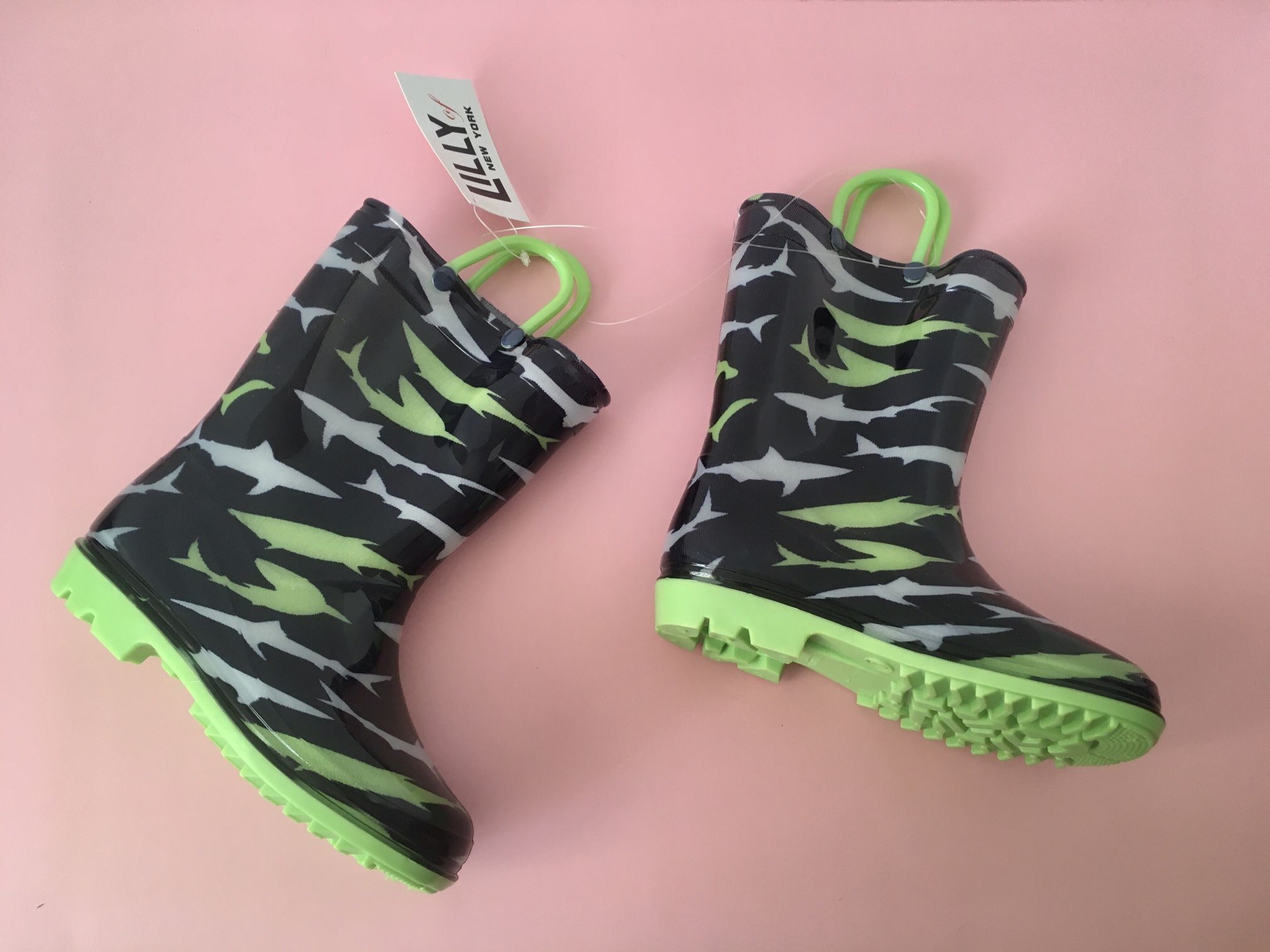 Shark Rain Boots , Size 10