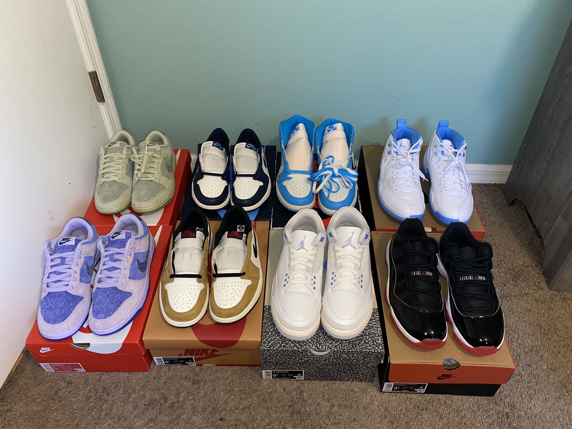 READ DESCRIPTION Air Jordan Nike Shoe Lot Size 9.5M