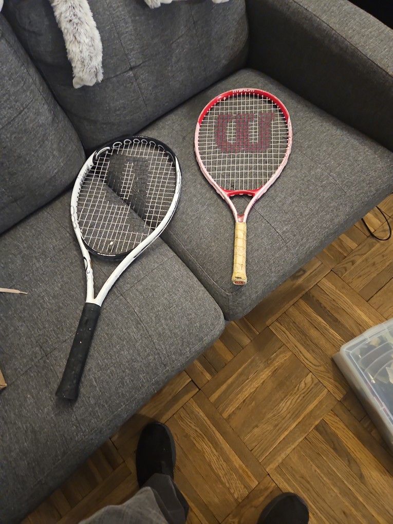 Tennis. Rackets. 2. For $75