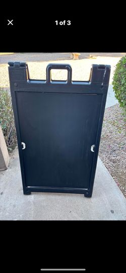  A/Frame Business Sign Sidewalk Sign Plasticade Deluxe Sign For A limited Time Sale  $35