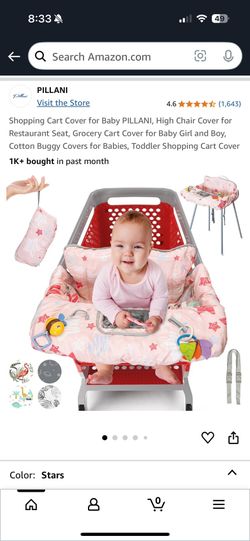 Toddler shopping Cart Cover