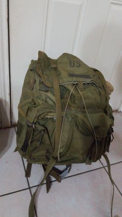 vintage mochila militar
