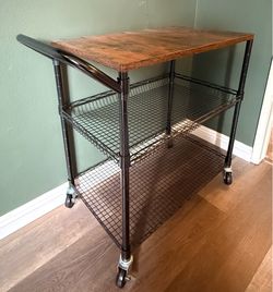 Sturdy Utility Cart, Bar Cart, Etc.