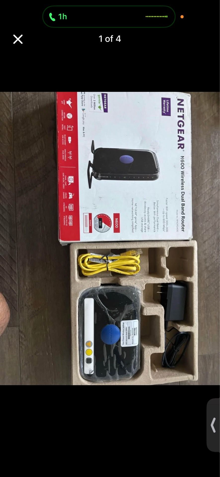 NETGEAR N600 Dual Band Wi-Fi Router
