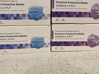 50 Pack 3-PLY Children’s Face Mask