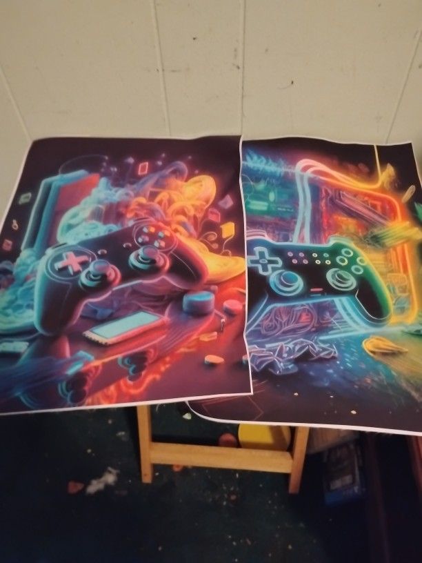 Two Gaming Posters