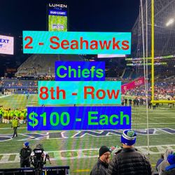 Seahawks Chiefs Tickets