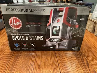  Hoover Spotless Portable Carpet & Upholstery Spot Cleaner,  FH11300PC, Red