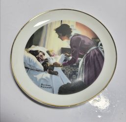 Norman Rockwell Mother's Love Collector Plate