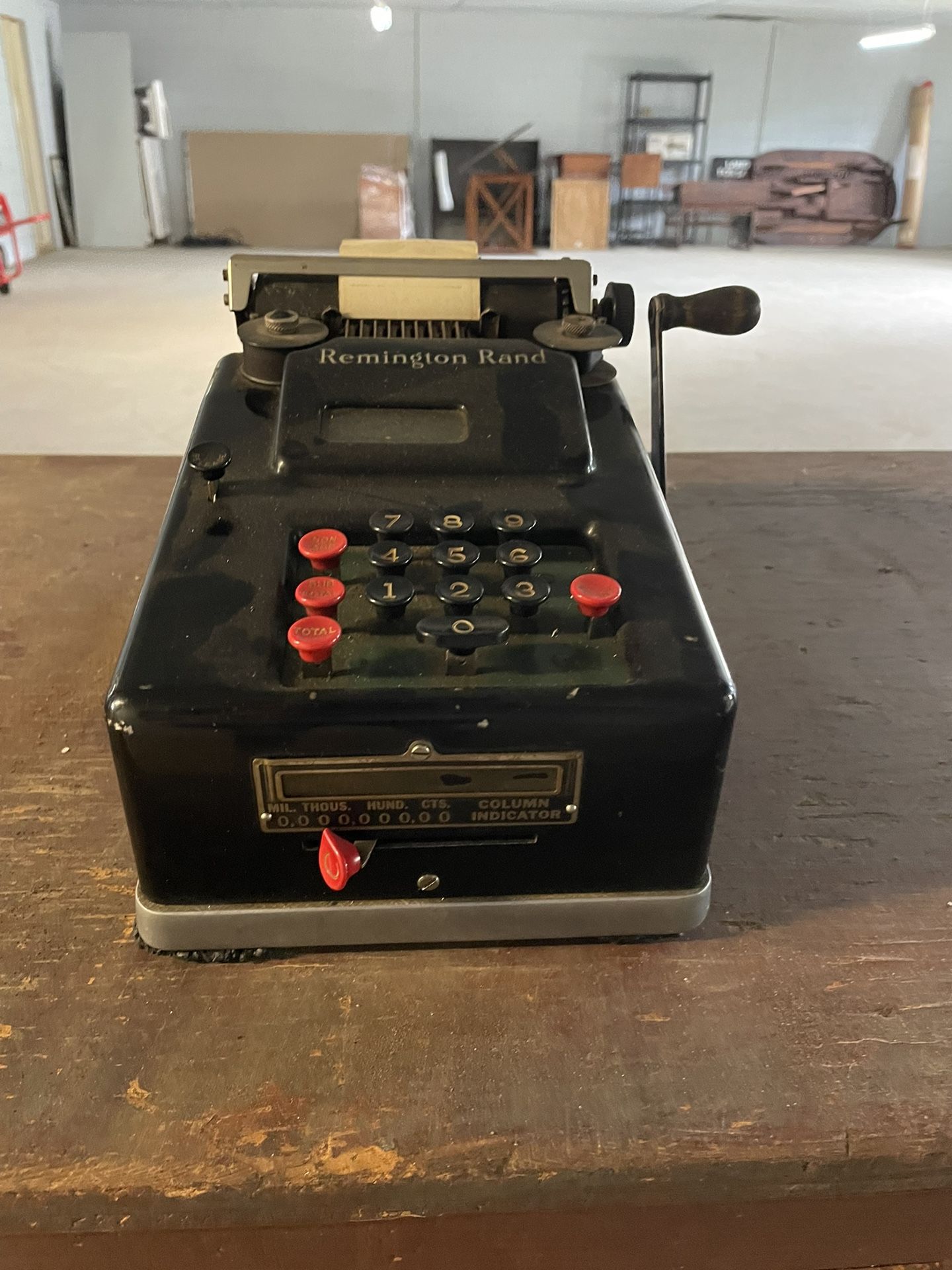 Remington Rand Adding Machine