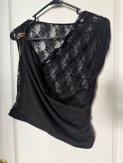 Black dressy top