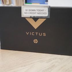HP VICTUS GAMING LAPTOP BRAND NEW - $5 DOWN TODAY, NO CREDIT NEEDED