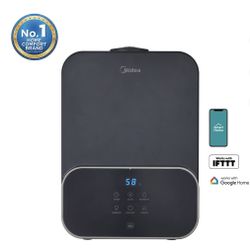 Midea Smart Ultrasonic Humidifier – Warm & Cool Mist, Digital Touch, 1.6 Gallon