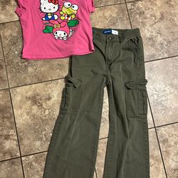 Girls outfit Large 10/12