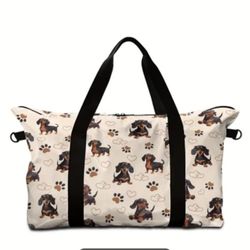 Dachshund Weekender Bag