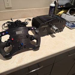 Fanatec Clubsport V2.5 wheelbase and formula wheel