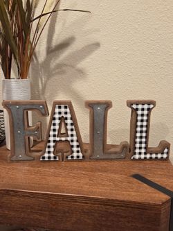 Fall wood decoration Farmhouse