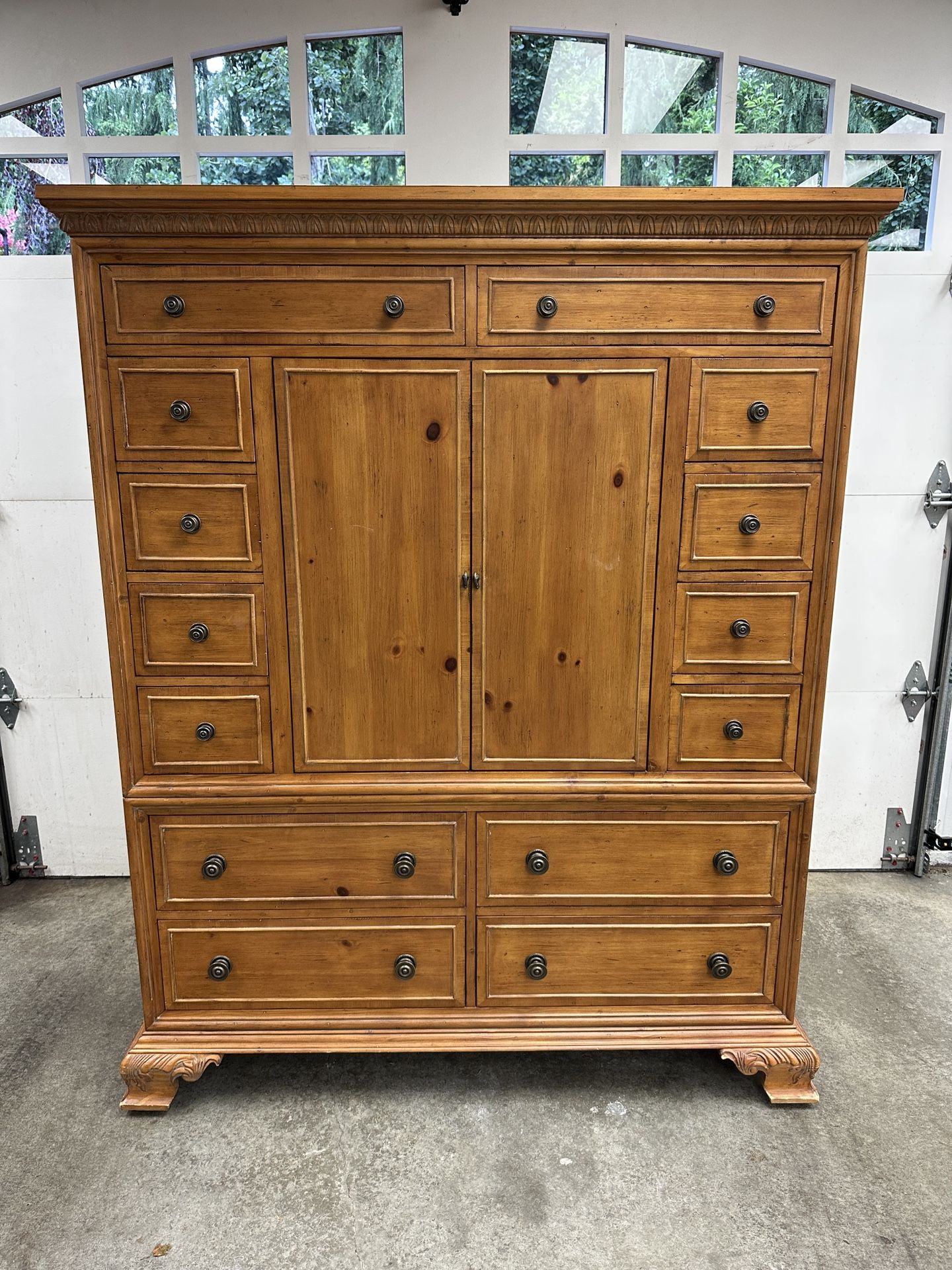 Solid Wood Armoire, Priced To Sell!!!
