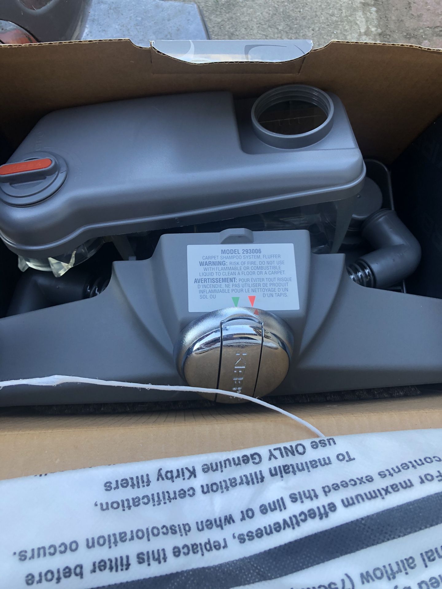 Kirby Vacuum W Shampooer