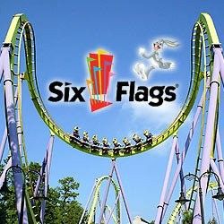 Six flags tickets $20 each cheapest around 💯 percent Valid