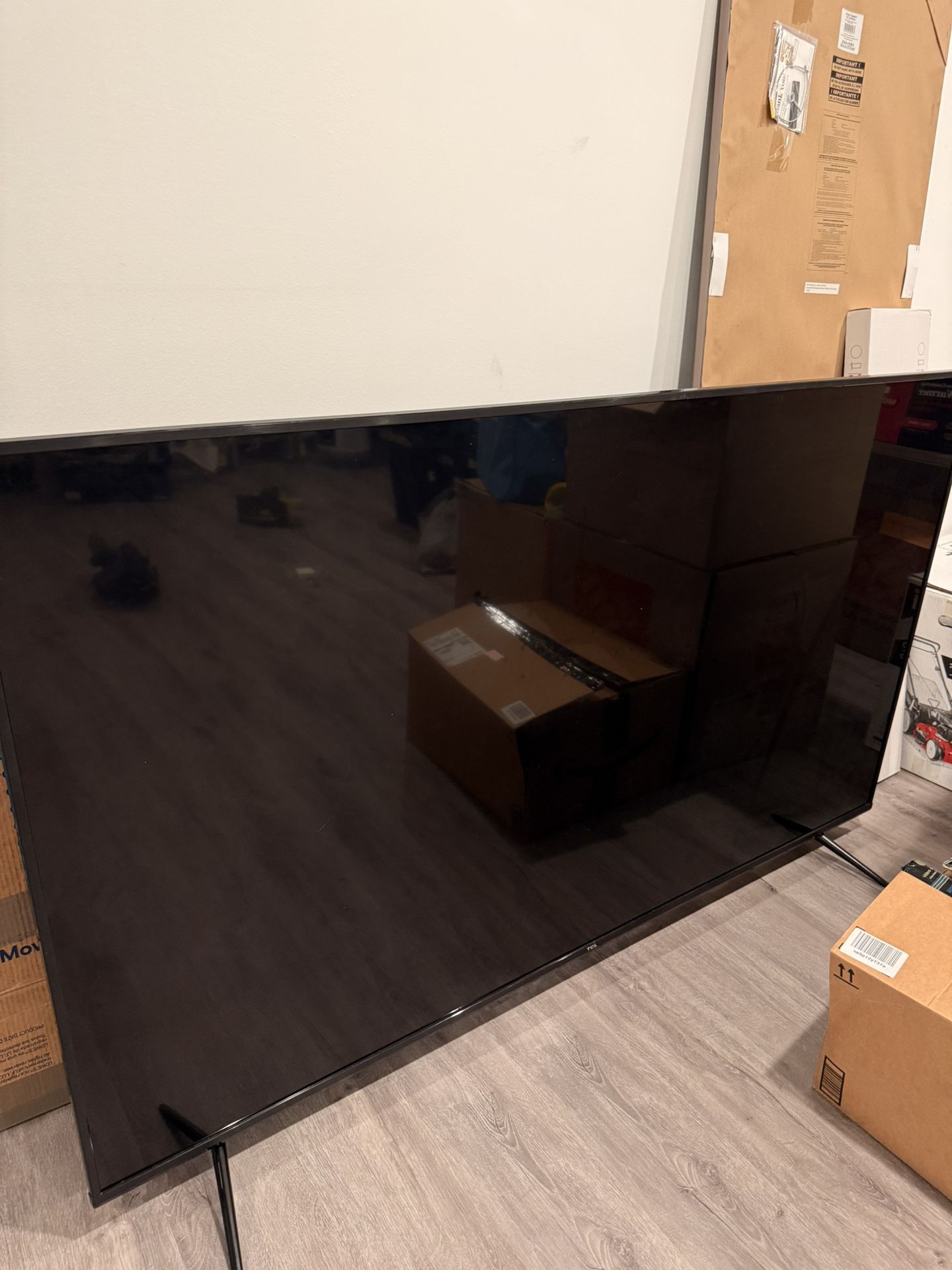 75” 4K Smart TV – Black Screen Issue