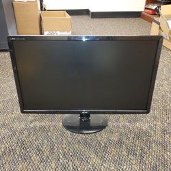 Acer 23inch Widescreen LED Monitor. Good Condition.