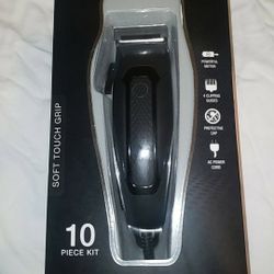 10 Piece Hair Clipper Set