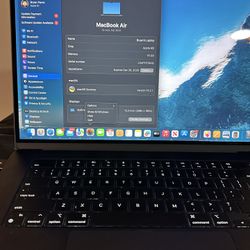15-inch MacBook Air - Midnight 