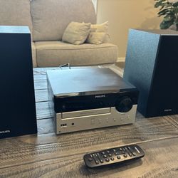 Philips Home Stereo - Bluetooth And CD