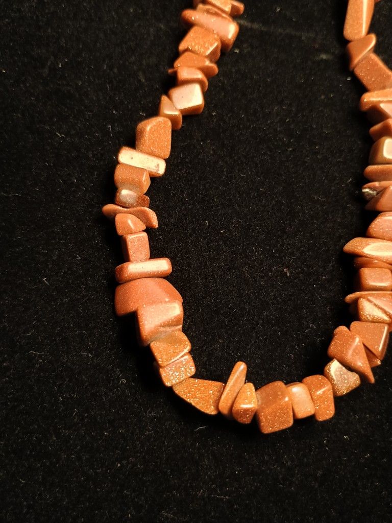 Sandstone Bracelet W/ Necklace