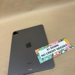 Apple IPad Pro 11 Inch 4th Gen Tablet - Only $1 Today Pay The Rest Later! 