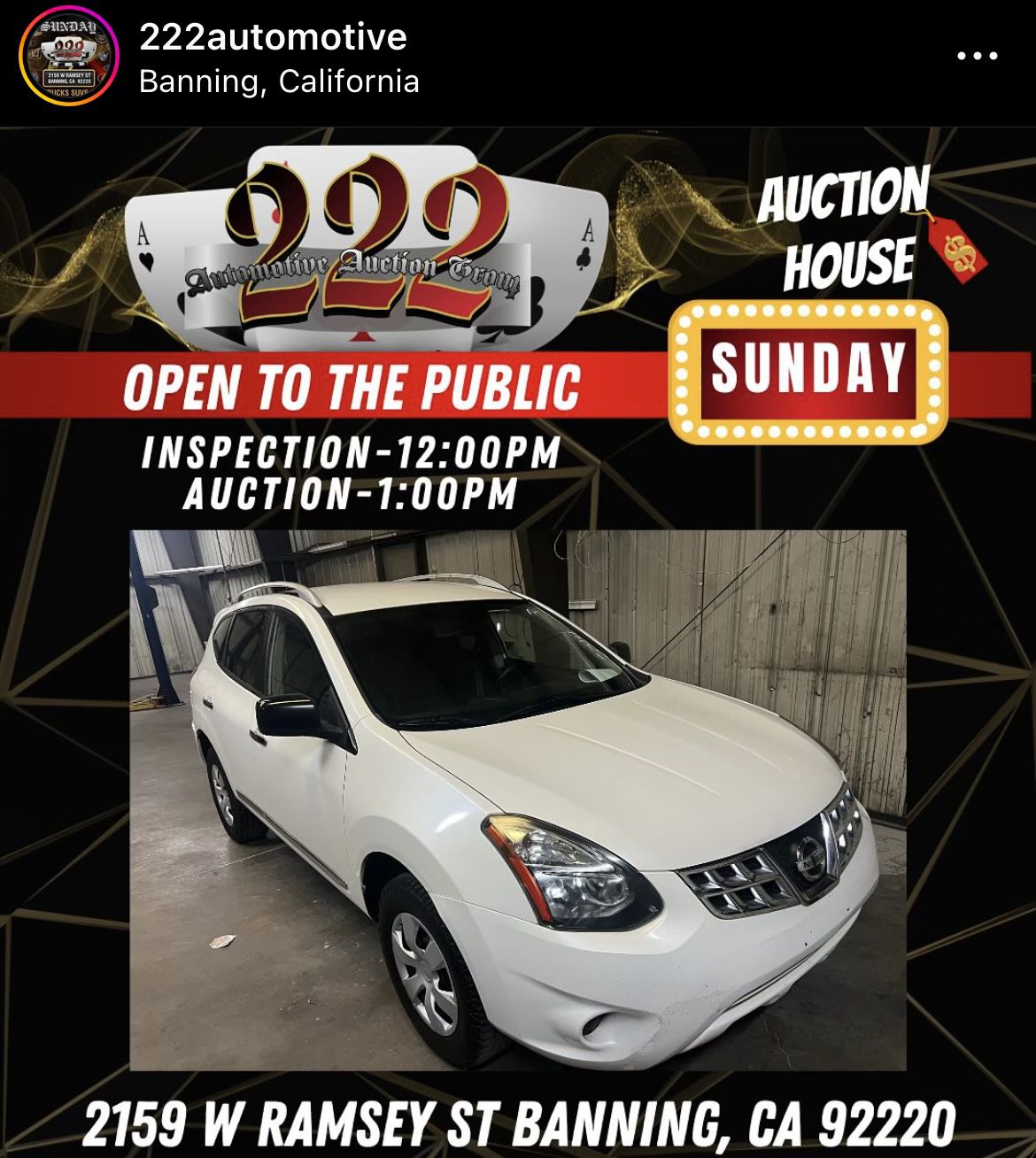Nissan @ Auction
