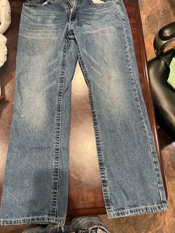 Men's Medium Wash Straight Leg Jeans size 30x32