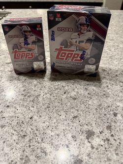 2026 Topps Flagship Football Card Boxes (2)