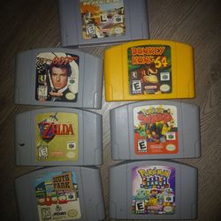 N64 GAMES $120TAKESAll