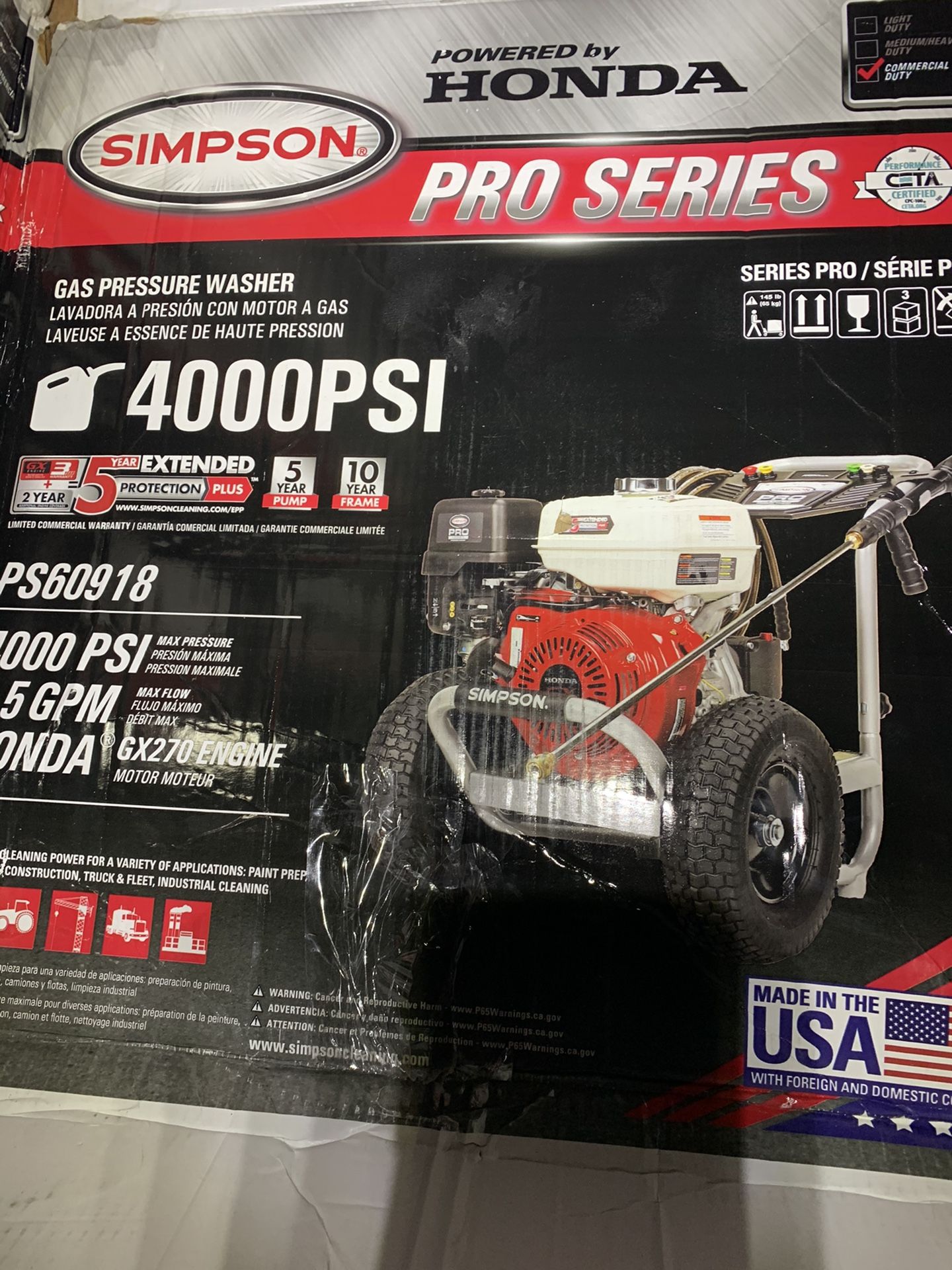 Simpson 4000 psi
