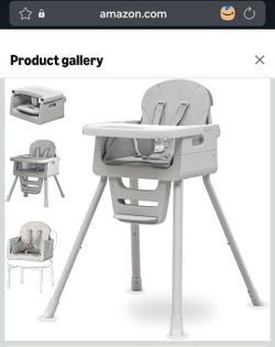NEW!!! 3-in-1 High Chair for Babies and Toddlers, Infant to Toddler Seating&Dining