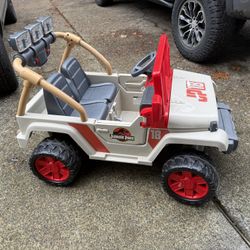 Jurassic Park Jeep Power Wheels