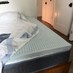 Full Size  Bed Mattress, And Frame