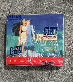 Disney's Pocahontas Trading Card Box