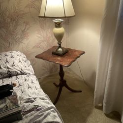 Vintage Table & Lamp