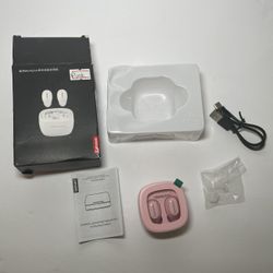 Pink Lenovo Ear Buds - Earphones Wireless 