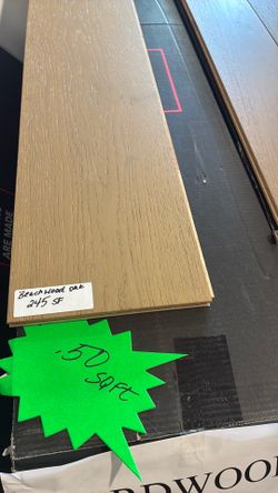 14mm beach wood hardwood $0.50 sq ft