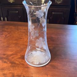 Cut-Glass Vase