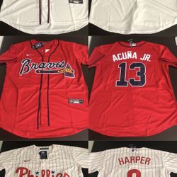 MLB BASEBALL STITCHED JERSEYS