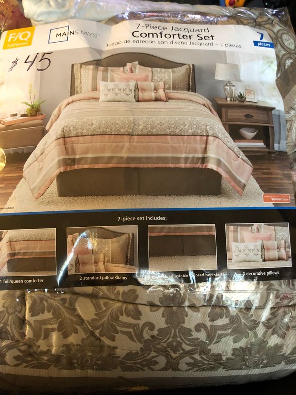 Beige Plaid Bedding Set Full For Sale In Las Vegas Nv Offerup