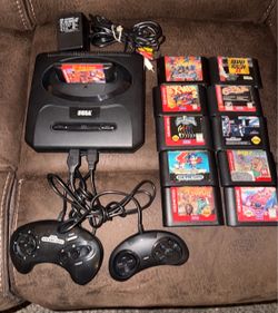 Sega Genesis Console Bundle with Games and Controllers